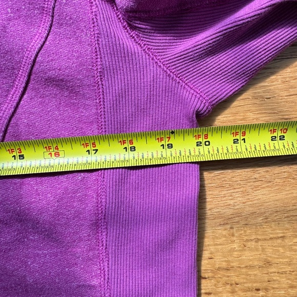 Zella Moon Dust Hooded Zip Front Jacket Hoodie Pink/Purple, L - Picture 13 of 13